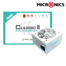 마이크로닉스 Classic II 풀체인지 700W 80PLUS 230V EU 화이트