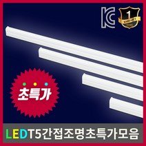 은광전기조명 LED T5 간접조명 주백색 주광색 전구색 LED바 등기구 2핀 3핀 조명, 2핀 1200 주광색(백색)