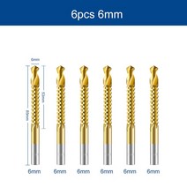 커런덤 그라인딩 휠 드릴 비트 숫돌 휴대용 드릴 비트 세트 숫돌 스텝 드릴 액세서리 그라인딩 휠 도구, 6개 6mm