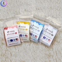 f17 이야코 칼라 플라스틱 점토 60g(5가지칼라택1), 빨강