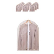 디스파인 PEVA 먼지방지 지퍼 옷커버, 소형 10P