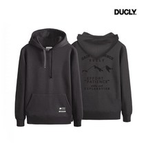 듀클라이 DUC-802 M~4XL 빅사이즈 자수 기모 후드티