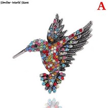 나비브로치 뱃찌 혼주 레이디 캐릭터 금속 가방 옷핀 미니 브로치 rhinestone hummingbird broochs for women cute bird style 동물 핀