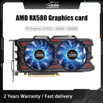 Graphics Cards JINGSHA-새로운 RX 580 8GB 그래픽 카드 Radeon 비디오 GDDR5 256Bit 마이닝 및 게임용 G, 01 RX580-8G