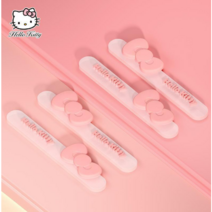 해야 키티 도어가드 손잡이 보호 스티커 기스방지 자동차 문콕방지 인테리어소품 새차선물, 투명4개세트