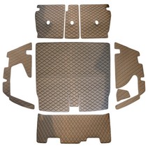 차팡 트렁크매트 벤츠 GLC 1세대 클래스(16년~) 가솔린/디젤/페리호환 에어서스펜션유/무 차박매트 풀커버 + 도어매트, 가솔린/디젤/페리호환_에어서스펜션 유, [SS]블랙/블랙