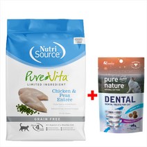퓨어비타 캣 치킨 그레인프리 유산균 설사예방 고양이 사료 + 고급간식, 4. 캣 치킨 3kg(단품)