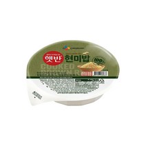햇반 현미밥 130g 24개 제일제당 컵밥