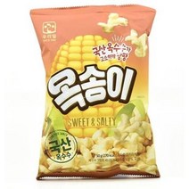 올가 사무실간식 탕비실 어린이집 영양간식 주전부리 군것질 국산 옥수수로 만든 옥송이 50g, 4개