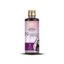Kerala Ayurveda Neelibringadi Keram 코코넛 오일 베이스의 브링가라즈와 암라가 함유된 허브 헤어 머리카락의 자연스러운 색상 광택 및 강도를 촉진합니다 2