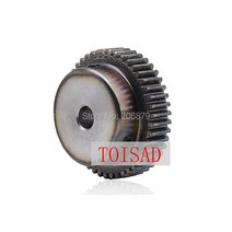 기어랙스퍼 기어 랙 피니언 44T 톱니 모드 1M = 직선 포지티브 45 # 스틸 CNC 변속기, 01 44Teeth_02 8mm