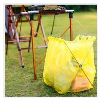 빌더스몰 휴대용 쓰레기 봉투 거치대 야외용 캠핑용 분리수거