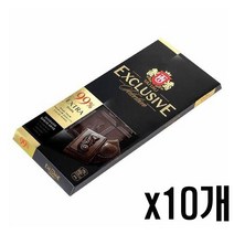 익스클루시브 다크 초콜릿 99% 90g, x10개
