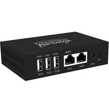 네트워크 세그먼트에 걸쳐 무선 WiFi 인쇄 클라우드 박스 단일 USB 프린터 공유 장치 서버, 3xUSB 2xRJ45, B