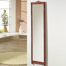 웰우드 클리어 하이그로시 1600 전신거울, 화이트꽃