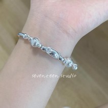 은도금 계수나무 방울 팔찌 귀여운 연매 쿠로미 메르티jk 소녀 팔찌 학생 액세서리