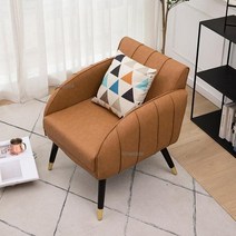버즈가구소파 북유럽 패브릭 거실 삼4인용 에몬스, Brown