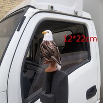 에어컨실외기비둘기퇴치 비둘기가싫어하는것 모형 보라매 독수리 까치 까마귀, 꽃매 12*22cm개
