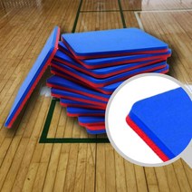 색판뒤집기 10개 레크레이션 체육 색깔게임 뒤집기판