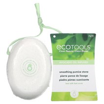 EcoTools 스무딩 퓨미스 스톤 아보카도 오일 함유 1개입