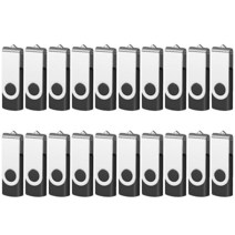 ARETOP USB 플래시 드라이브 100팩 간편한 보관 가방 펜 긱 스틱 메모리 USB2.0 펜드라이브 8GB 썸 날짜 저장용(2G 믹스컬러-50팩)