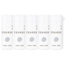 살림소 발포 세정제 텀블러 클리너, 40g, 5개