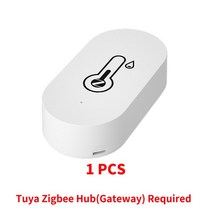 자기온습도기록계 온습도 기록용지 기록지 Tuya Zigbee 스마트 온도 습도 센서 실내 습도계 컨트롤러 모니터링 스피커와 작동 알렉사 구글 홈 318EA 9, 02 1 PCS, 02 1 PCS