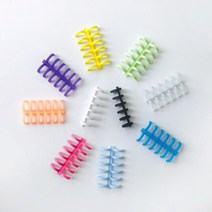 이글바인더 고급 셀프 제본 루즈리프 루즈링 바인더링 10mm, 6공 블랙