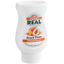 리얼 복숭아 퓨레 인퓨즈드 시럽 500ml Real Peach Puree Infused Syrup
