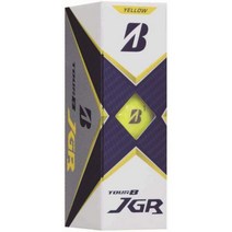 브리지스톤 골프 21TOUR B JGR J1YX 3P 공 고반발 비거리 골프공선물, FF, 노란색