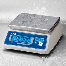 카스 SW-2W 방수저울 SW2-3CW 수산시장 식당 수산식품 LCD 충전식 3kg, SW2-15CW