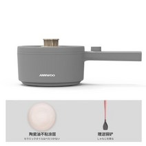 1.5l 220v 미니 다기능 전기 밥솥 냄비 붙지 않는 팬 증기선 230w600w 학생 기숙사 튀김 종기 요리, 2, 1.5리터, 유럽 ​​연합