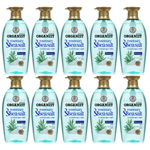 LG 오가니스트 로즈마리&씨솔트+미셀라 기름진 지성두피 딥클렌징 샴푸 500ML 10개