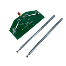 77M-1GHz V-다이폴 안테나 FM 항공 포지티브 V 혼 풀로드, 01 Without 10m cable
