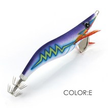 Letoyo 3.5 20g 오징어 지그 낚시 미끼 발광 오징어 후크 야간 조명 오징어 문어 바다 낚시 egi 오징어 지그, e, 20g 105mm