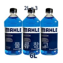 말레 에탄올 워셔액 청포도향, 3개, 6L