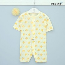 달퐁포레폭스7부우주복 봄 여름 신생아 유아 아기