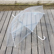 패션잡화 비닐우산 투명 소품 니프코리아 양산 일반형 53