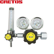 CRETOS 크레토스 EX-708 좌 우 헬륨 게이지 조정기 He 헬륨가스 레귤레이터 용접용품 레귤레이터 REGUALTOR, 헬륨조정기 EX-708(좌)