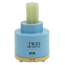 세면대 주방수전 욕실수전 TWJJ 40 mm 세라믹 카트리지 싱글 레버 수도꼭지 욕실 주방 하늘색 도매 상품, 단일옵션선택개