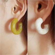 코코날다 그놈이그놈이다 통통 마블링 황정음 귀걸이 연예인귀걸이 링이어링
