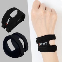 손목 보호대 tfcc 보호대 헬스 스트랩 서포트 아대 압박 밴드, 왼손용, M