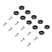 전기 스쿠터 패스너 나사 핸들 바 와셔 듀얼트론 1 2 3 썬더 이글 울트라 제로 9 부품용 10 개, [08] Black