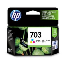(HP 정품잉크 No.703 CD888AA 컬러3색 (F735/250매) 컬러/매/정품잉크