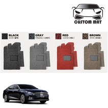 커스텀 K7 코일매트 카매트 풀확장 풀세트 친환경 냄새없는 고급원단, K7프리미어(2019~현재) 1열+2열일체형 블랙, 블랙