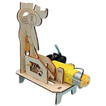 모터연결 초등 과학로봇 나무 딱따구리 목공조립 기계장치 DIY 방과후 키트