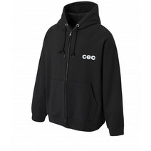 챈스챈스 CEC 집업 후드 블랙 기모