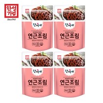 [한성] 한끼애 연근조림 150g, 4개입