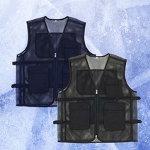 비바채 시원한 여름 필수품 아이스조끼 +아이스팩6팩 쿨조끼 얼음조끼 냉조끼 메쉬 아이스팩포함 여름조끼 쿨링조끼 냉풍조끼 작업조끼 남녀공용 캠핑 등산 아웃도어 조끼