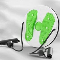 Home Gym Waist Twisting Disc Abdominal Exercise Foot Massage Waist Trainer Plate Body Building Worko, [06] 파란